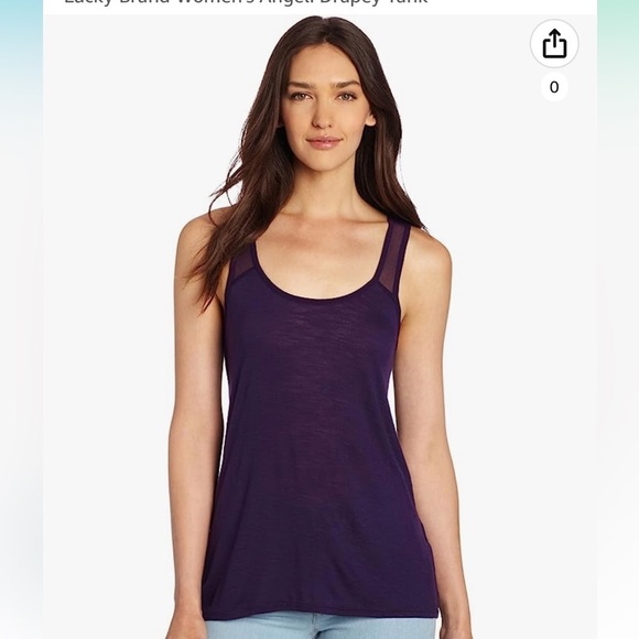 ASO Elena Gilbert Lucky Brand Angeli tank - Picture 3 of 5